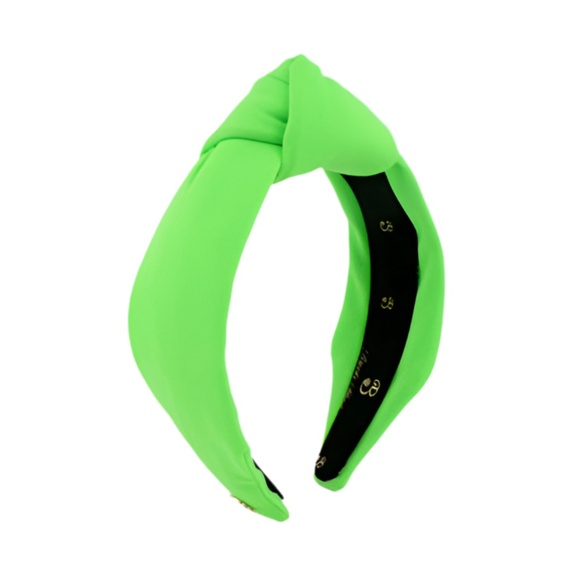 303. The Brooke Shade Neon Green Neoprene Topknot main image 3